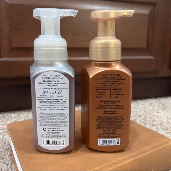 NEW Vanilla Icicles & Cookie Butter Truffle Foaming Hand Soap - Picture 4 of 4